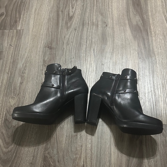 andrea: Shoes - ANDREA FENZI Black Heeled Boots